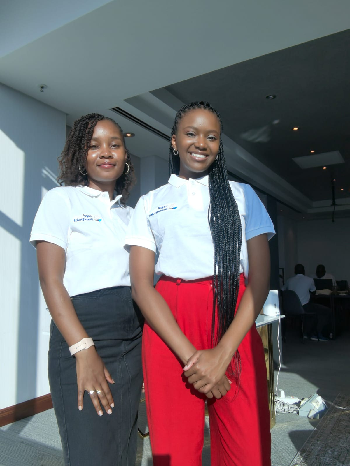 Legal Standpoint team members at an event