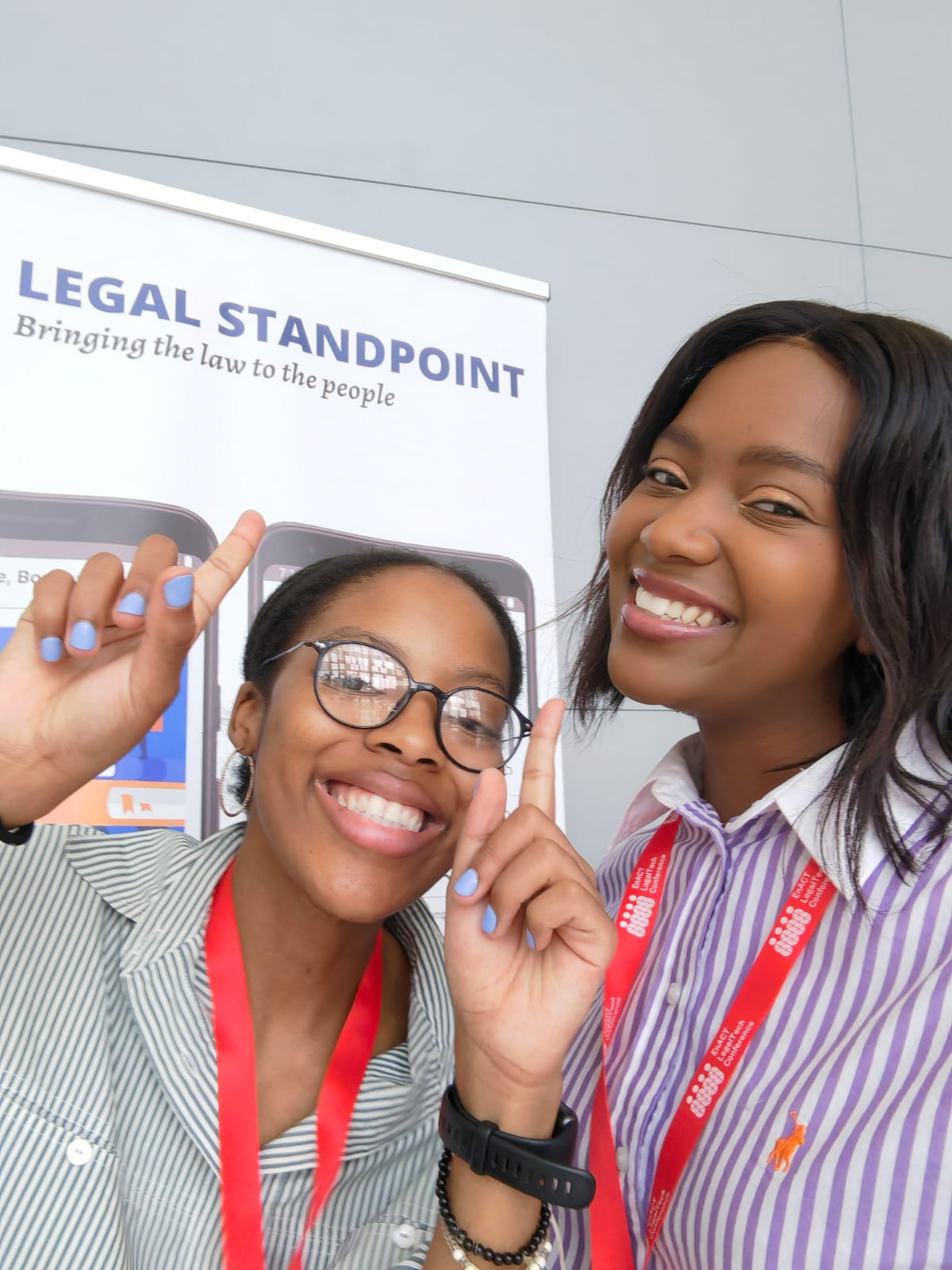 Team at the EnACT LegalTech Conference