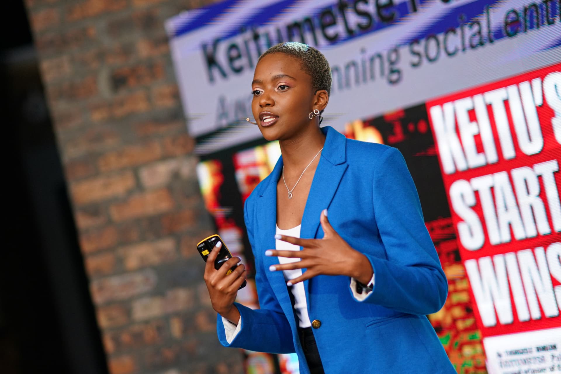 Speaking at Nedbank, 2022